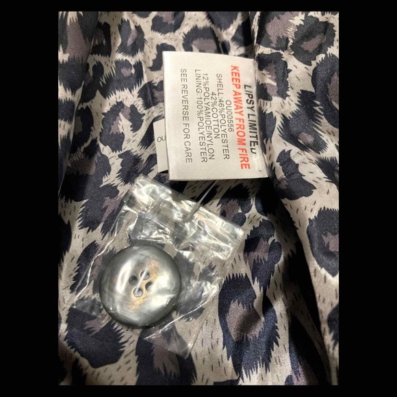 ASOS Lipsy London Trench Coat NWOT - Picture 8 of 11